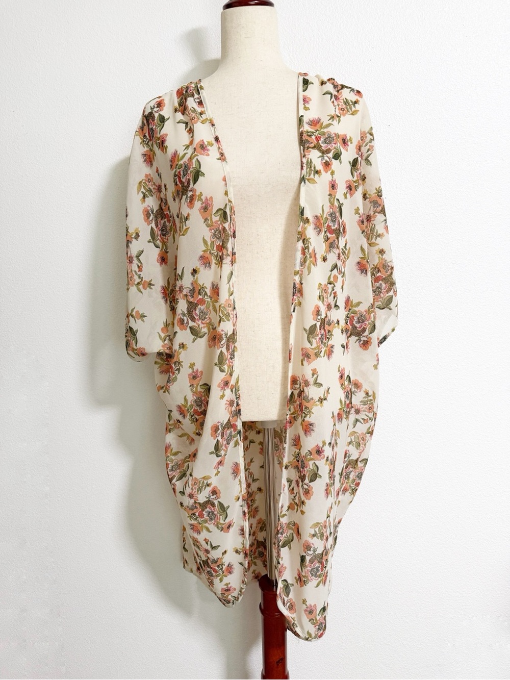 Live 4 Truth Floral Kimono Cardigan Coverup